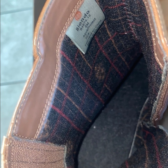 Blondo Volly Waterproof Brown Leather Ankle boots Sz 6 - Picture 8 of 16